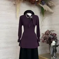 【苏兰文】小众设计感气质上衣-2293