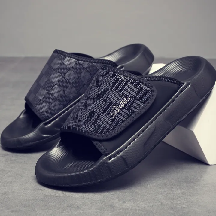 希敦纽勒拖鞋男潮夏季时尚百搭一字拖鞋室外软底防臭防滑沙滩拖鞋