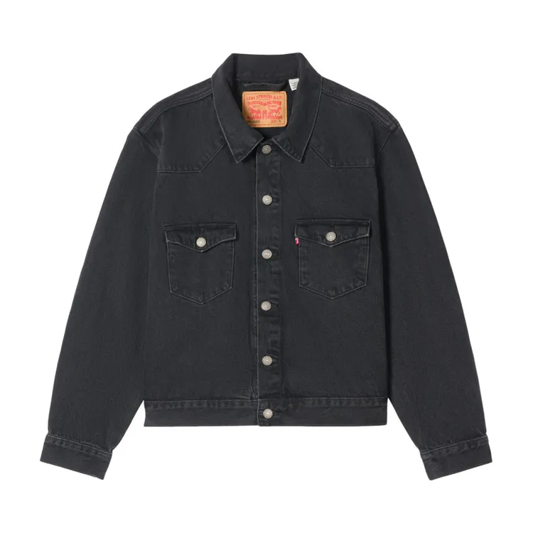 Levi's李维斯25年秋季新款男士巴恩风美式翻领时尚休闲夹克外套