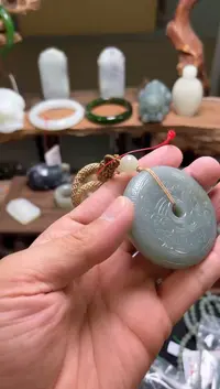 和田玉未镶嵌把件且末吐拉牧场 龙壁9009361