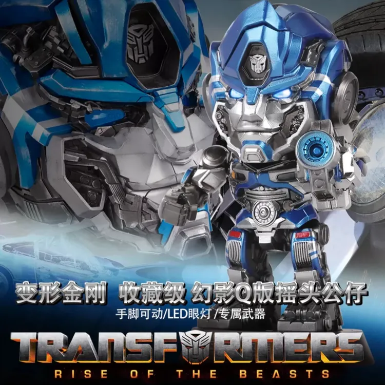 千世机甲killerbody 幻影变形金刚手办公仔Q版幻影