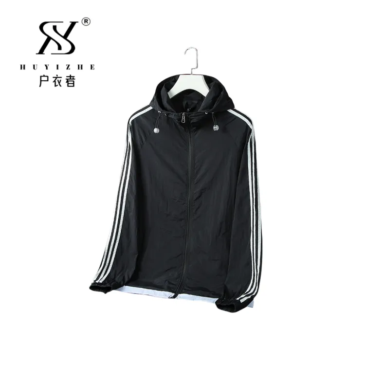 户衣者夏季薄款情侣户外透气连帽速干防晒衣休闲