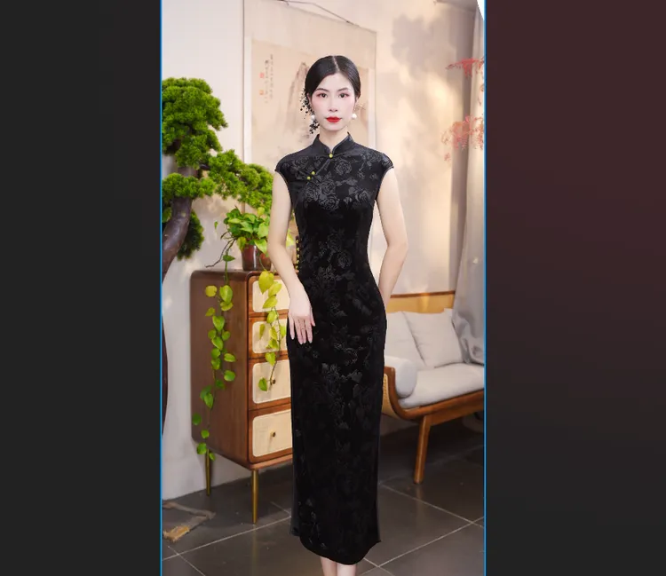 寒霜  2025新款旗袍气质日常优雅秋冬复古