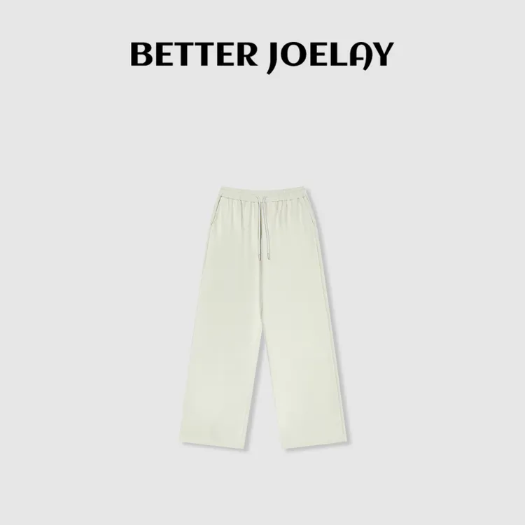 BETTER JOELAY-【​​素简垂坠​】高级直筒裤子宽松百搭休闲KKH2319