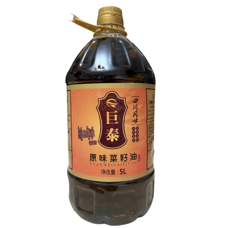 四川农家非转基因纯菜籽油传统压榨醇香食用油