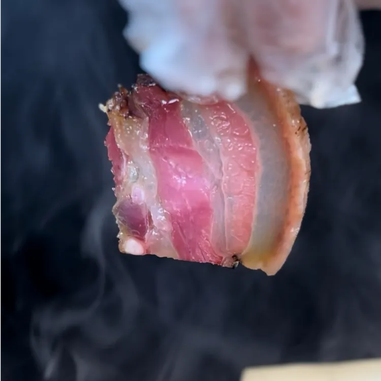 【拍不到的拍这里】高山散养黑毛土猪肉烟熏五花肉农家手工湖南腊肉