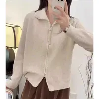基础开衫百搭气质纯色针织衫外套101