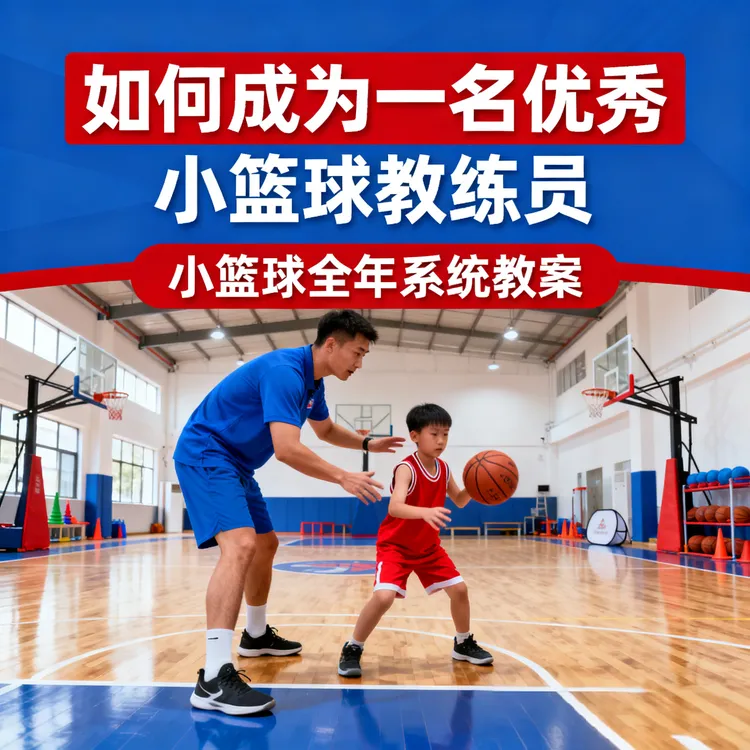 如何成为优秀的机构小篮球教练员 篮球全年系统教案 教练培训