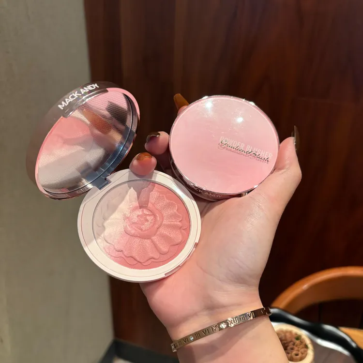 玛可安迪微醺渐变腮红清纯粉质提亮肤色气色显色防水新手持久哑光