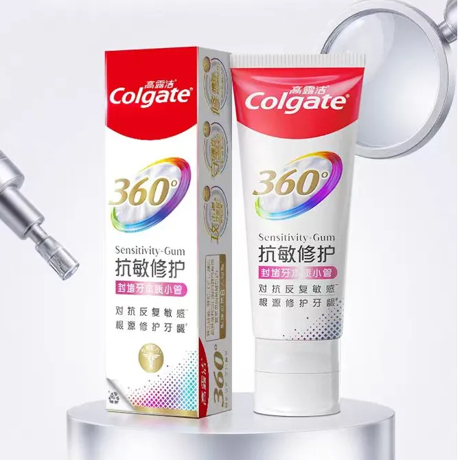 【孙颖莎同款】高露洁360°舒敏修护牙膏断菌护龈修护受损齿质