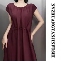 【琥珀连衣裙】时尚 气质时尚遮肉显瘦连衣裙休闲夏季