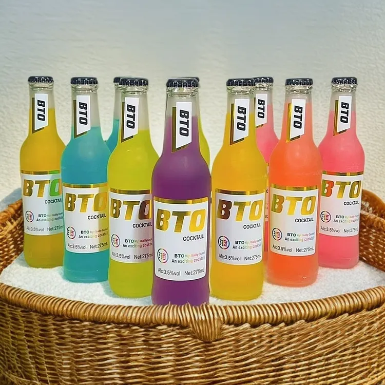 深夜微醺鸡尾酒低度瓶装气泡酒少女甜酒派对鸡尾酒批发