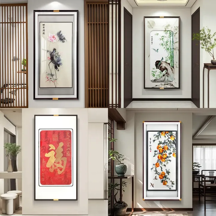 【苏绣坊-苏绣集合】刺绣家居装饰画玄关挂画2025最新款家居饰品