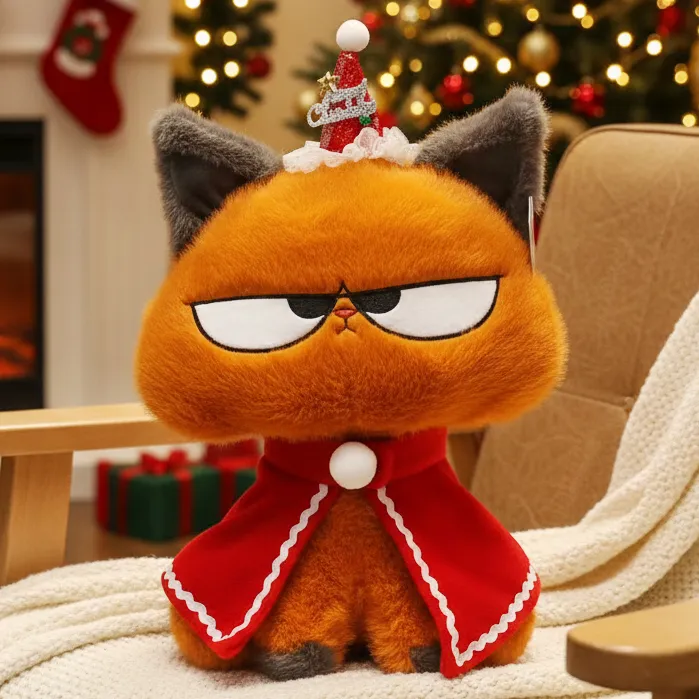 可爱小猫毛绒玩具呆萌搞怪猫咪玩偶公仔抱枕女生礼物儿童摆件装饰