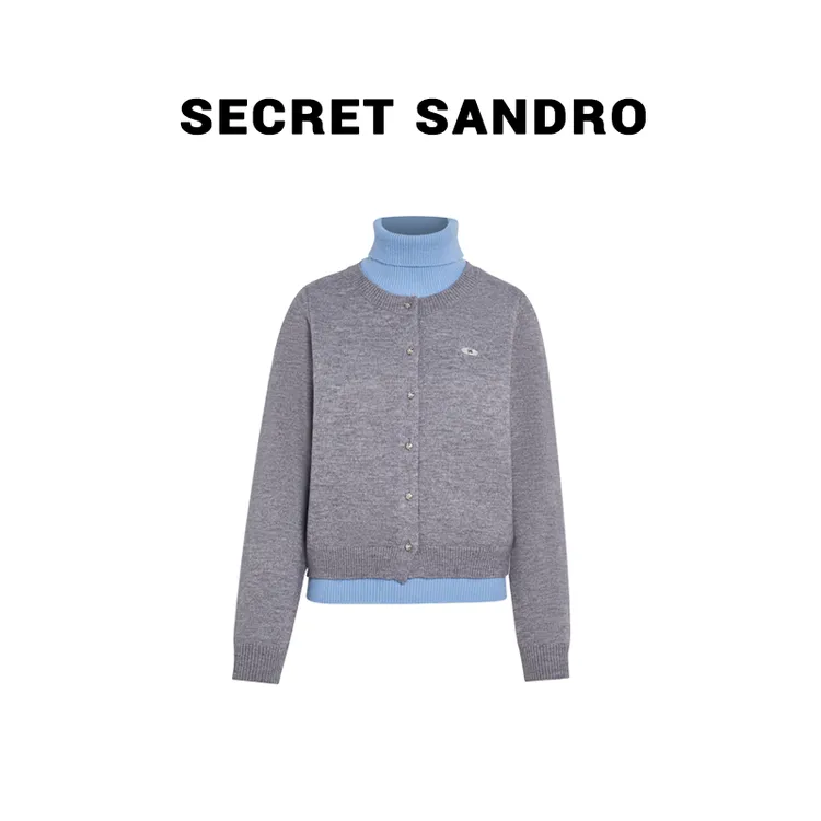 【拼色毛衣】【Secret Sandro】 楚楚 毛衫 M85221282C