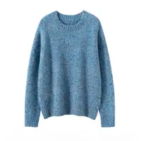 【格调】纯羊绒松弛宽松厚款经典时尚羊绒羊绒衫