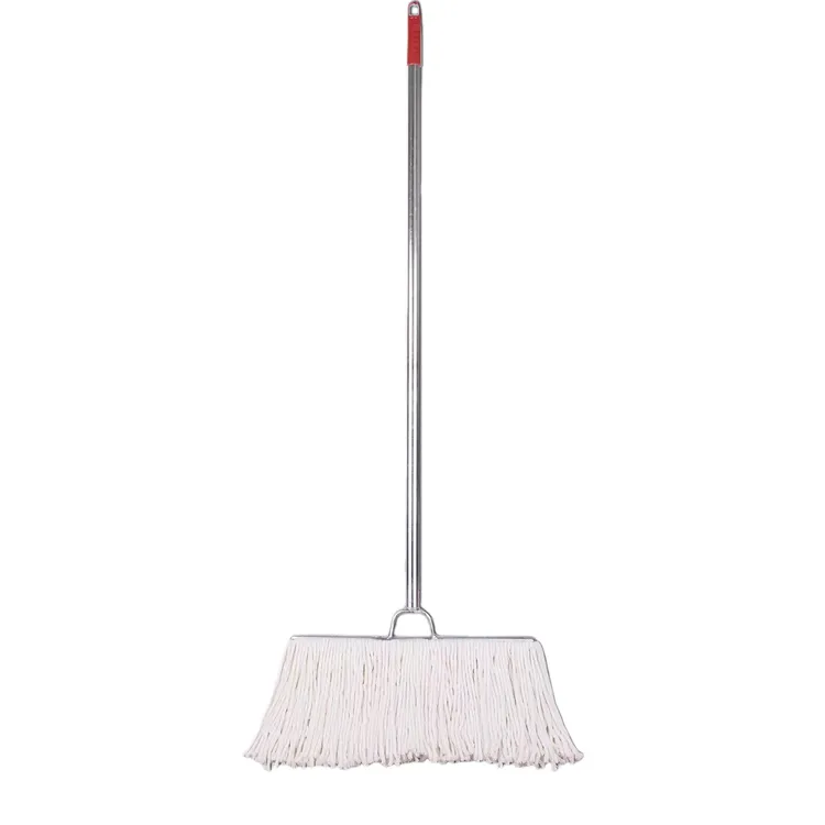 钢排拖焊接一体奶白棉线加厚拖把老式强力吸水棉线钢排拖拖把家用