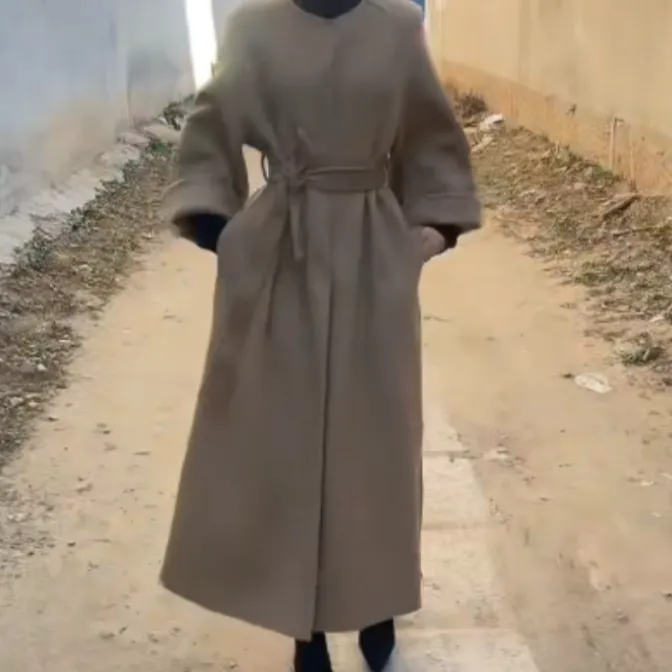 2025冬季新款潮流韩版爆款网红中长款外套乖oix