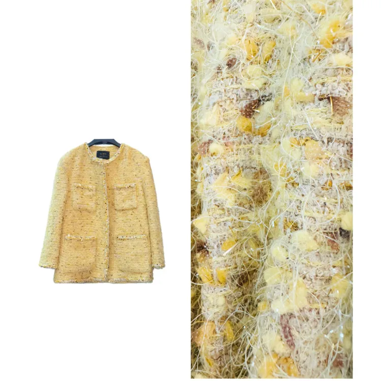 【沙漠玫瑰】25新款流光珠片轻奢名媛风小香风外套