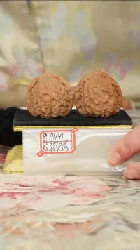 【闪购商品】文玩核桃把件非嫁接将军帽