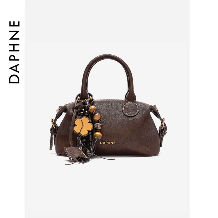 Daphne/达芙妮秋冬氛围单肩包经典百搭斜挎包日常通勤枕头包25091