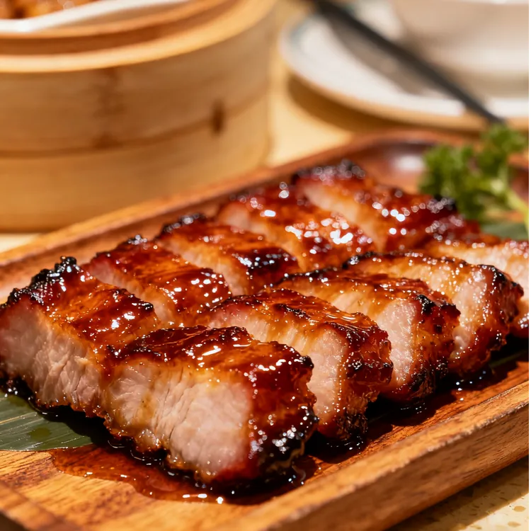 【万禄林】蜜汁叉烧现做现发正宗港式梅肉叉烧香甜不腻顺丰包邮