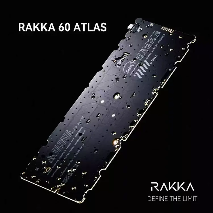 RAKKA 60v2 ATLAS磁轴键盘PCB满改代改装【定制类不支持退换】