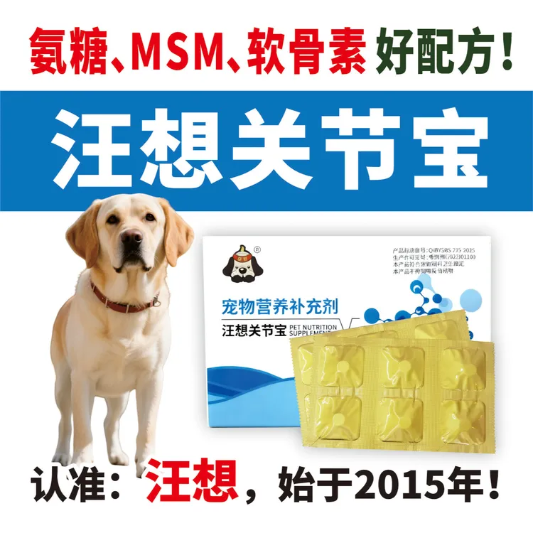 汪想关节宝狗狗通用关节节力趣狗狗专用宠物关节粉可搭配钙片钙粉