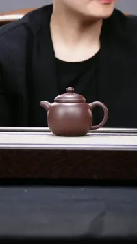 【闪购商品】紫砂茶壶4号深井紫泥 匏樽壶 