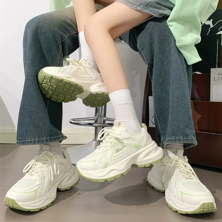 回力情侣运动鞋2025秋冬加绒保暖增高老爹鞋男女同款二棉小白鞋子