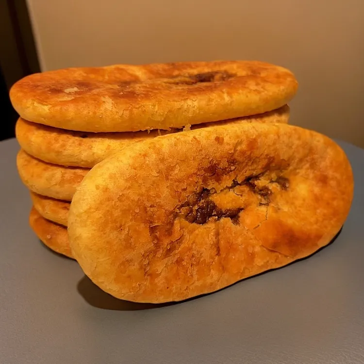 多口味短保原平胡麻油锅魁不腻吃了停不下来纯手工制作酥脆可口