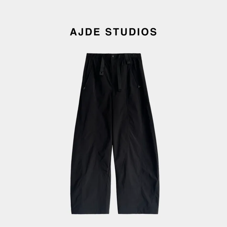 AJDE｜弯刀工装裤秋冬穿搭04