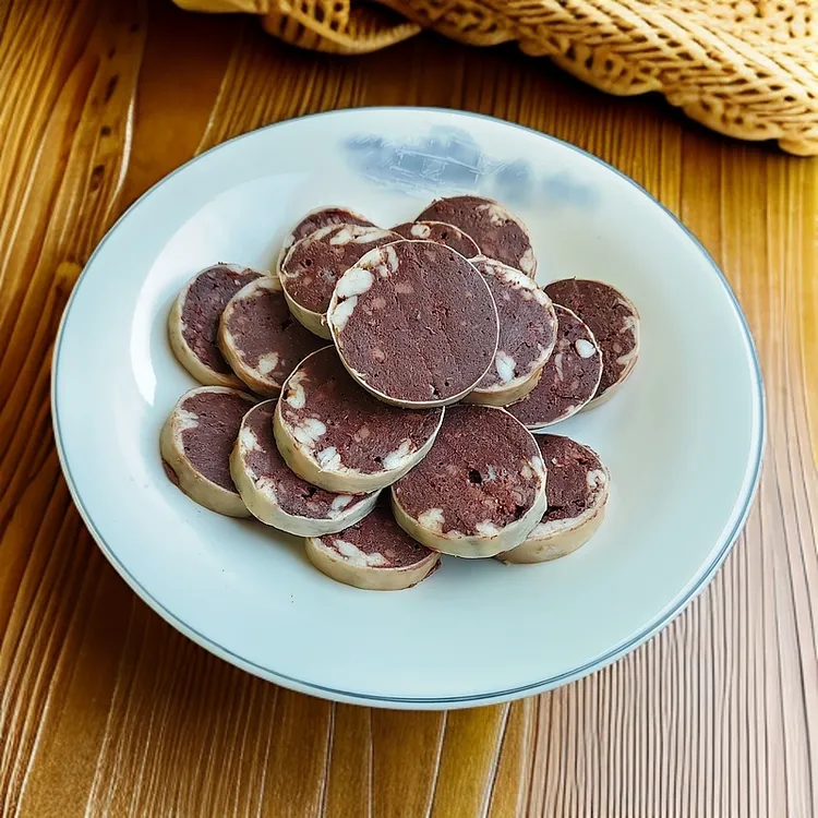 东北荞面猪血肠兴安盟特色美食农村猪血肠顺丰包邮
