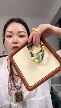 【闪购商品】琥珀颈饰未镶嵌Q401QQQQQ