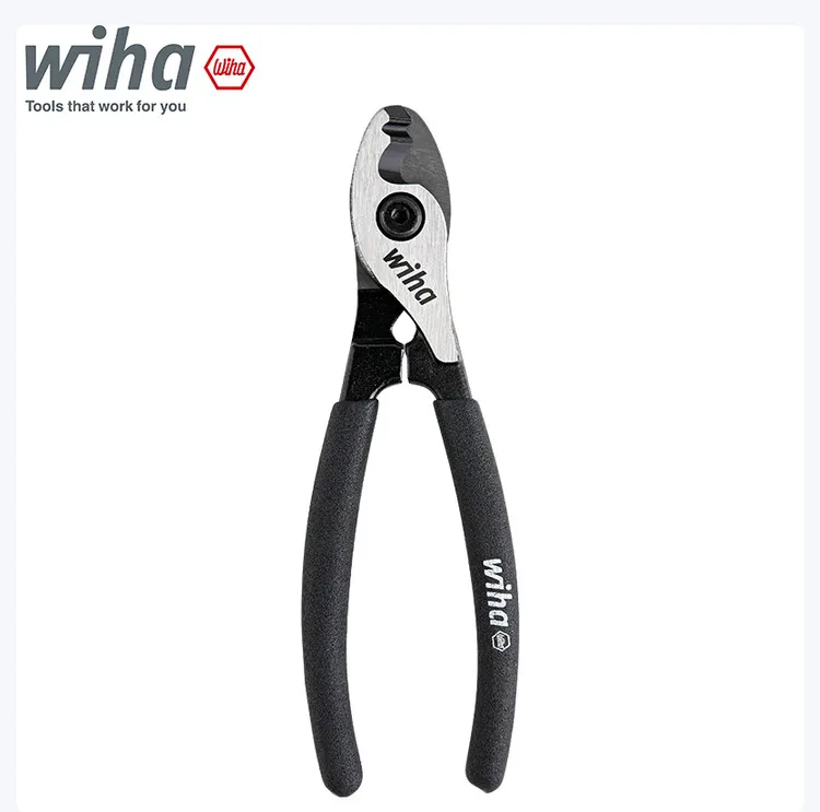 wiha剥线剪刀6寸多功能电缆钳多功能新型五金用品线缆剪