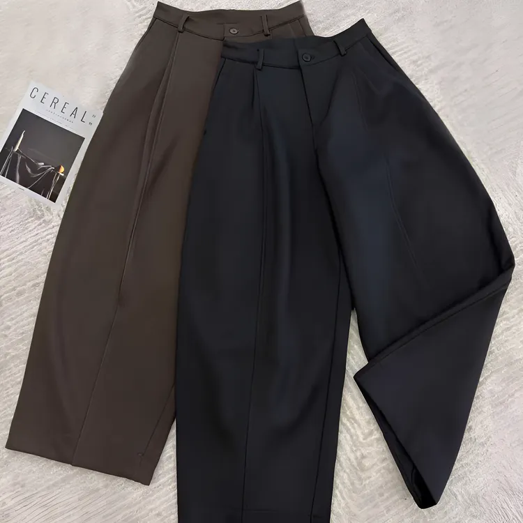 【歌莱图】2025秋冬新品时尚加绒保暖气球裤休闲显瘦女裤8813