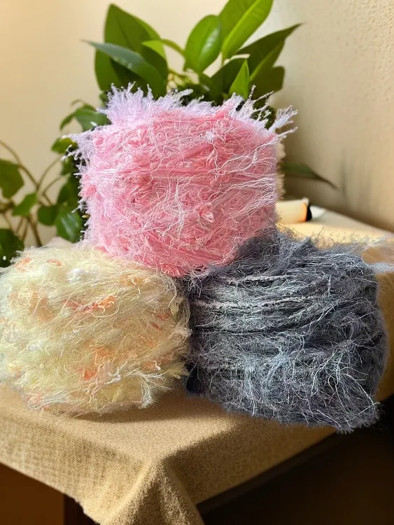 手混线 毛线 超柔  手工编制 传统柔软 精品手编绒毛 细线 粗毛