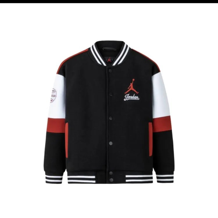 【官方旗舰】AIR JORDAN儿童长袖时尚中大童秋季休闲夹克D018