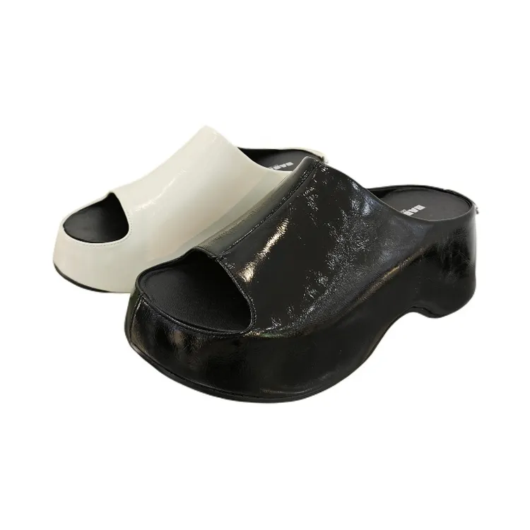 夏季厚底增高一字拖百搭凉拖女050185