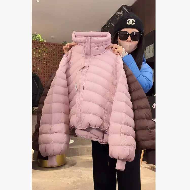 宿慕SUMU  冬季鸭绒羽绒服 12-24 时尚排骨款百搭羽绒服106