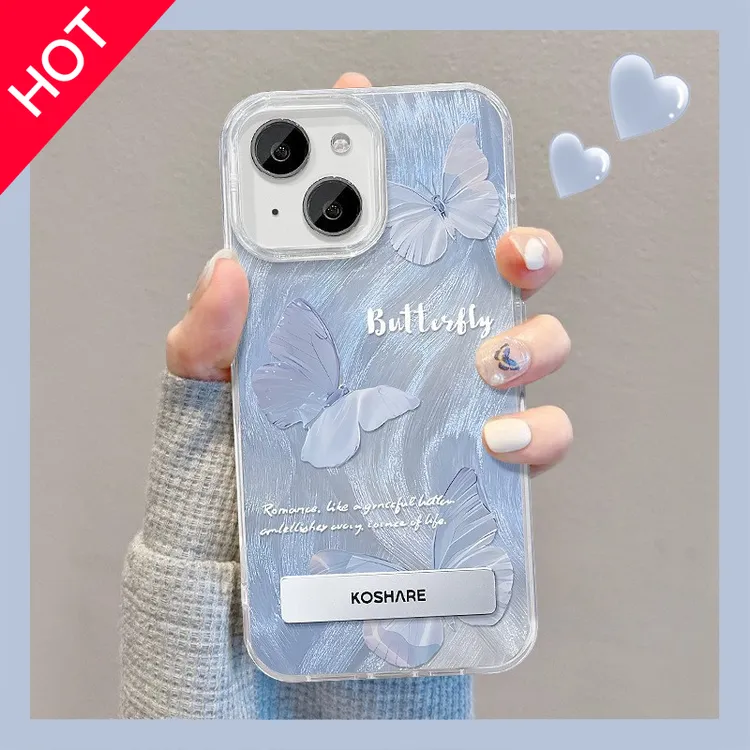 兰知春序适用苹果16华为小米14手机壳新款羽纱14/13保护套12创意