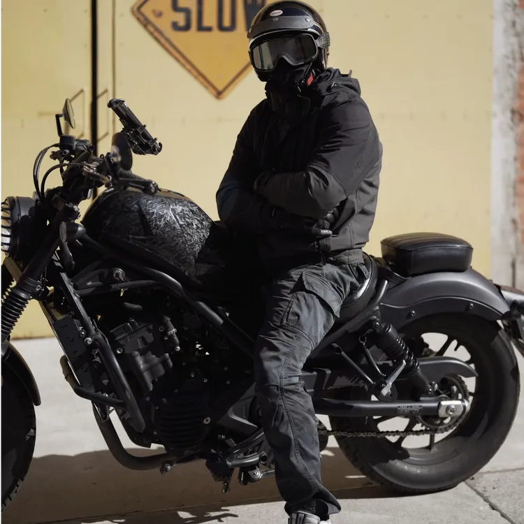TAICHI摩托车冬季骑行服男士机车赛车服防寒保暖防水防风休闲夹克