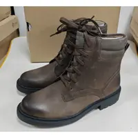 Clarks 女鞋 马丁靴复古登山靴高帮保暖牛皮女靴-261679984