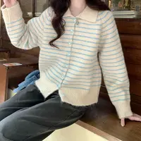 【苏兰文】温柔慵懒风软糯显瘦毛衣-8895