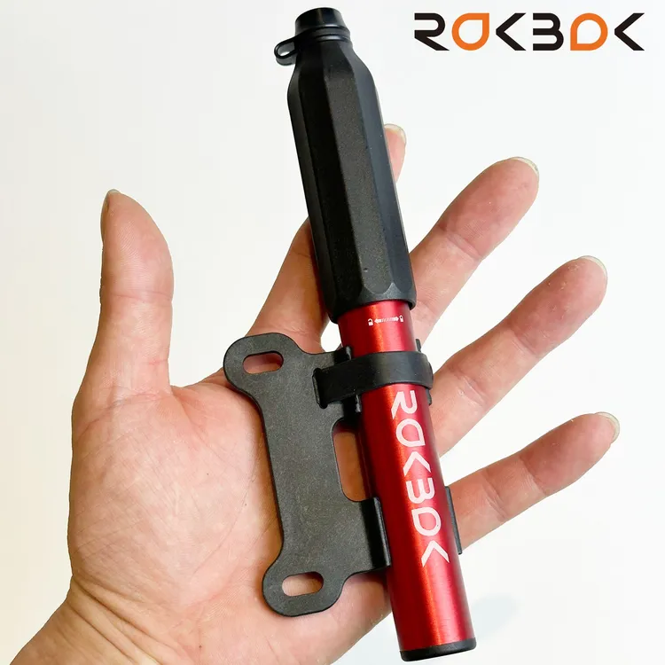 ROKBOK 自行车便携打气筒高压100PSI美法嘴公路山地车迷你充气筒