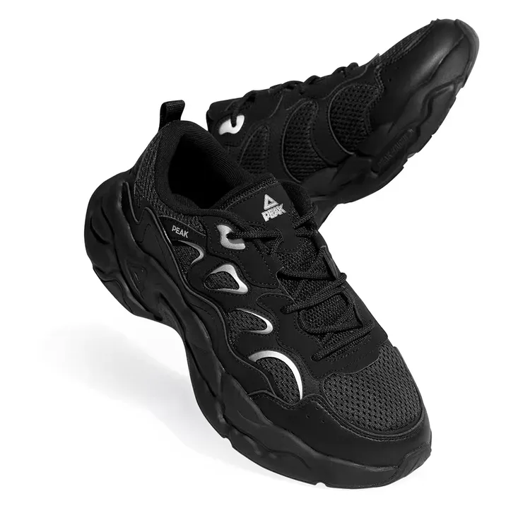 Peak/匹克潮流态极男鞋25秋季新款复古休闲鞋厚底低帮时尚男士