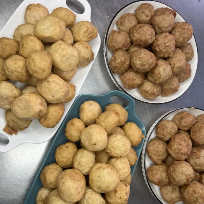 4斤实惠组合装 （猪肉丸+草鱼丸）送一斤肉丸子  (共五斤）