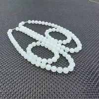 【老郑家】和田玉项链+手串 一套多样性发一件 约11mm+