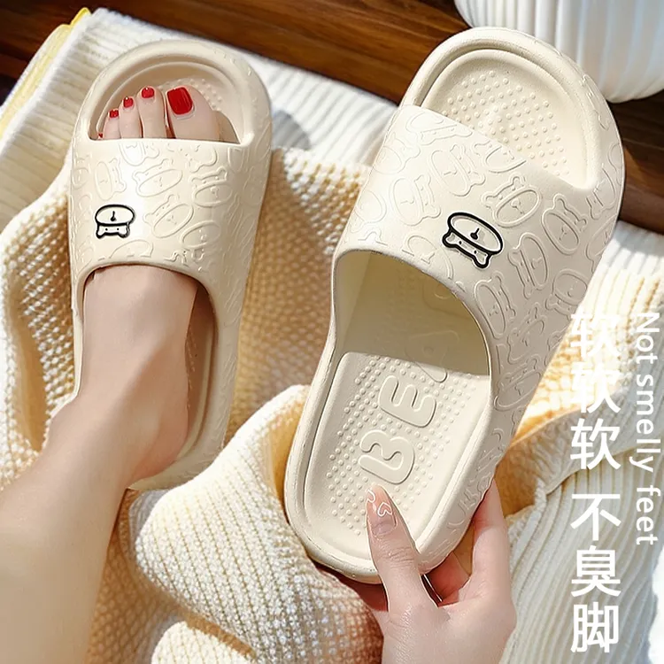 拖鞋夏季防臭防滑2025户外运动家居爆款居家开车凉拖鞋厚底女