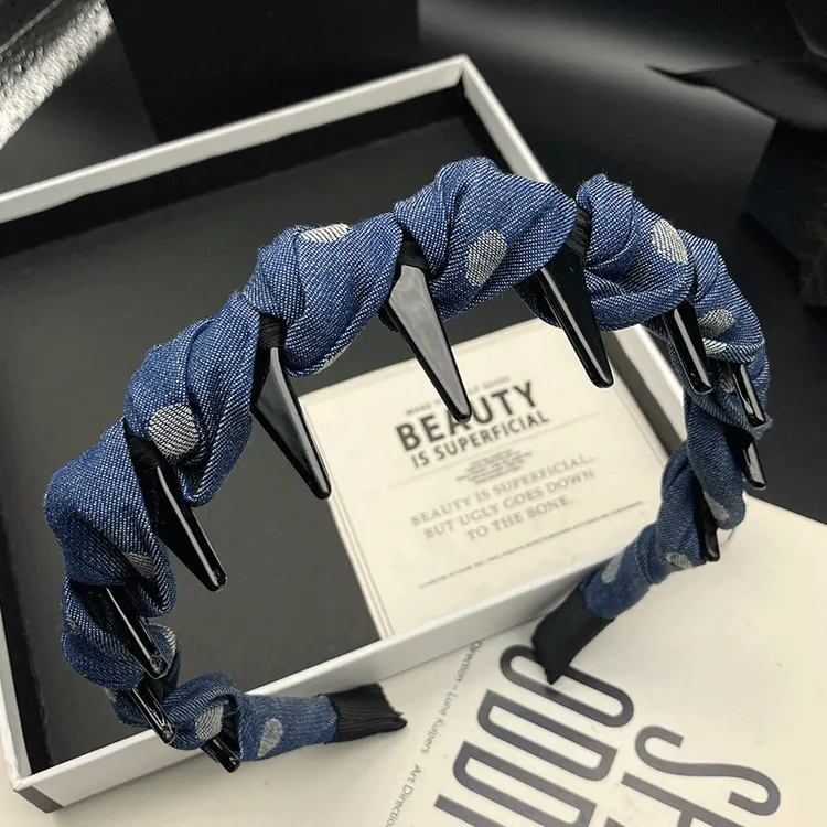 新款极简风发箍带齿波西米亚风发捆复古甜美头箍欧美风头箍发卡